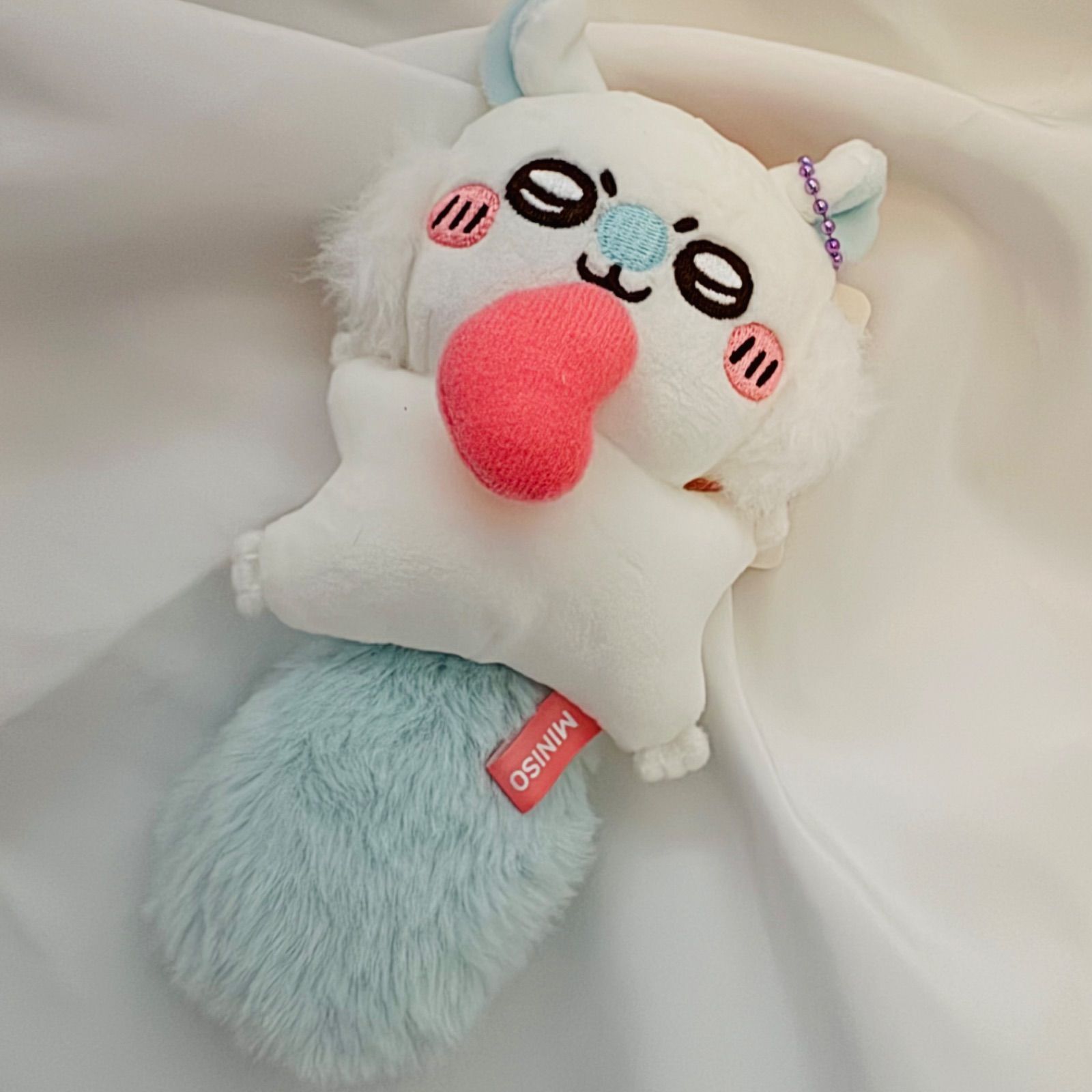 新品未使用】ちいかわ モモンガ ストラップ キーホルダー ぬいぐるみ