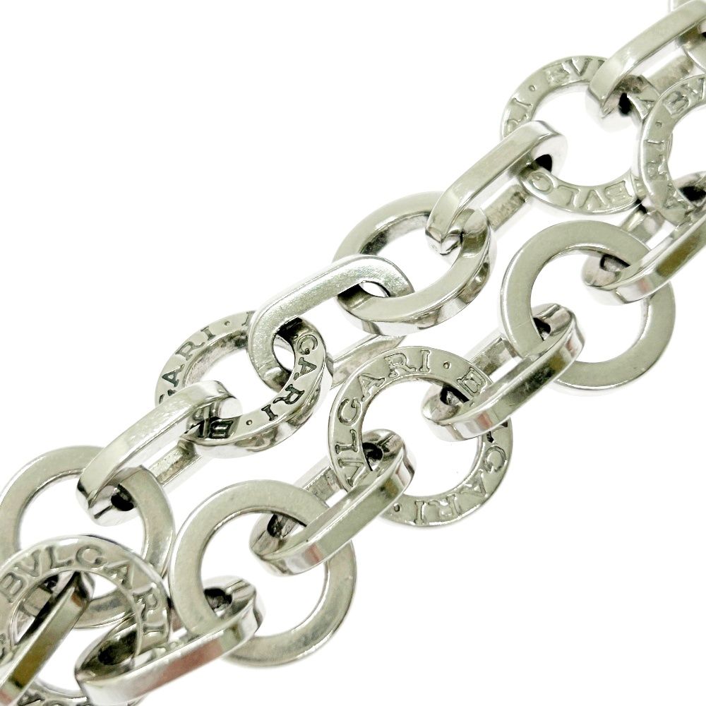中古】BVLGARI ブルガリ シルバー ブルガリブルガリ ブレスレット 28.3 