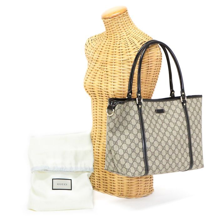 グッチ GUCCI トートバッグ GGスプリーム (PVC / レザー) パテント  