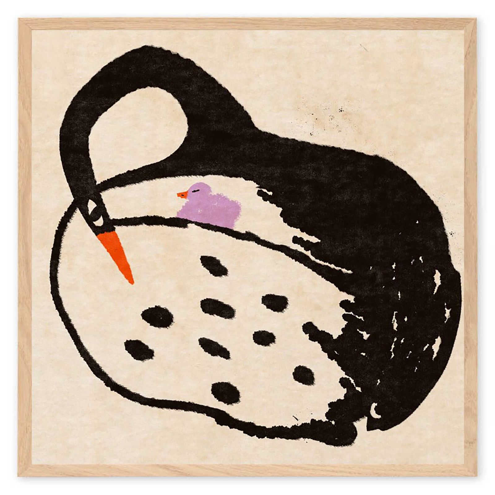 PSTR studio アートポスター 50×50cm Maman 北欧雑貨 アートプリント