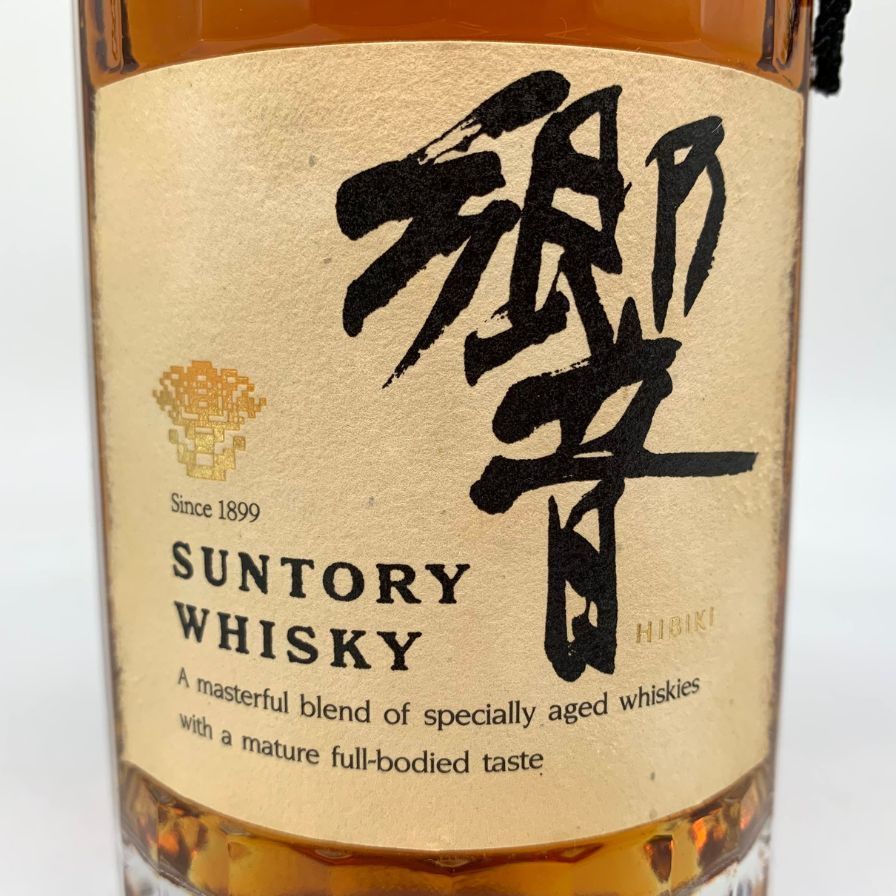 SANTORY ウイスキー　響　17年　表記なし　金キャップ 響 17年 表記無し 旧ボトル (金キャップ) 50ml / 43% - 歌舞伎