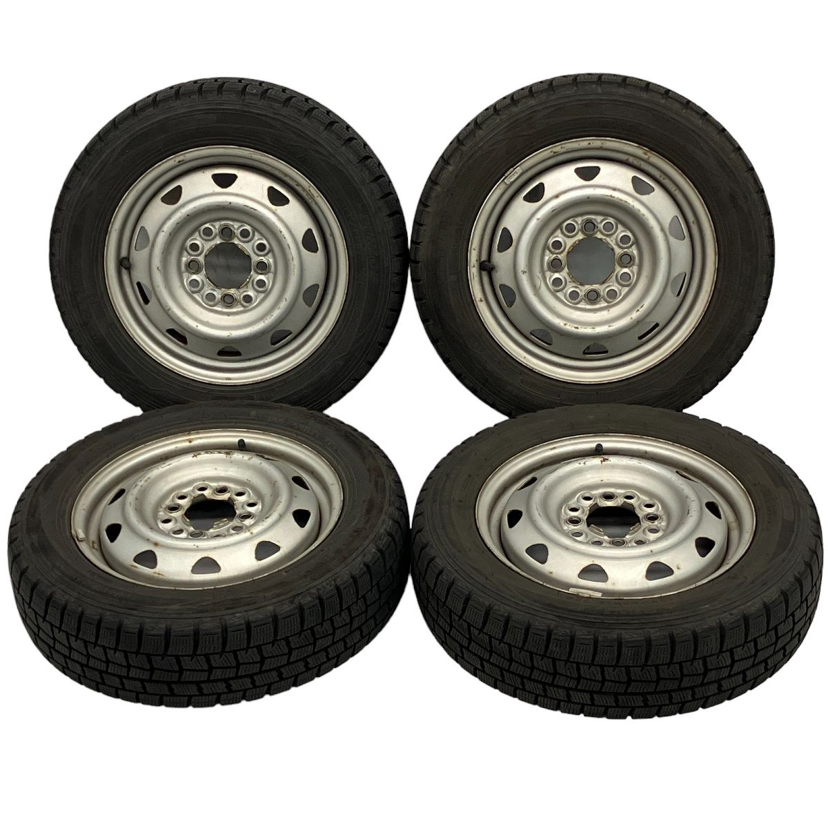 DUNLOP WINTER MAXX スタッドレスタイヤ 13インチ 2019年製 155/65R13 73Q WM01 ホイール付 J  13x400B 中古 C8953615 - メルカリ