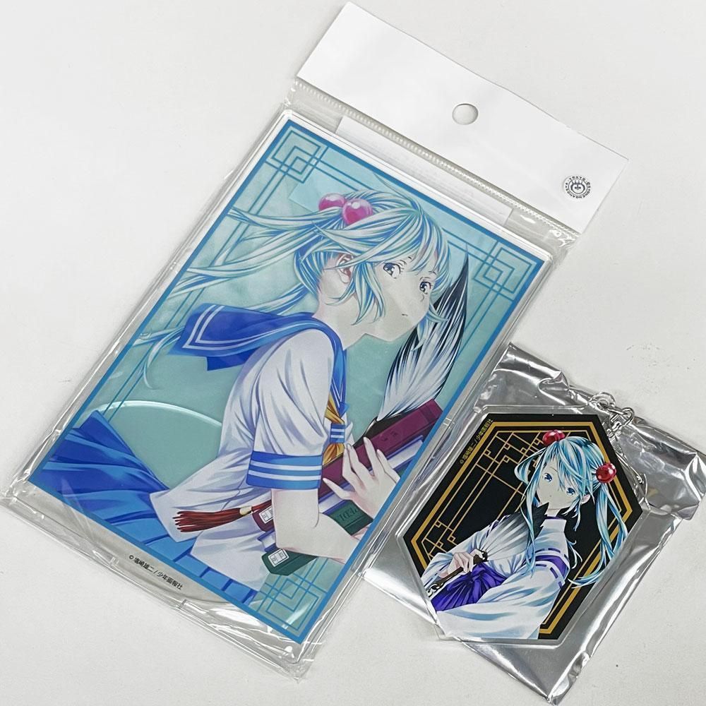 未使用 「一騎当千」諸葛亮孔明 アクリルフィギュア&キーホルダー 