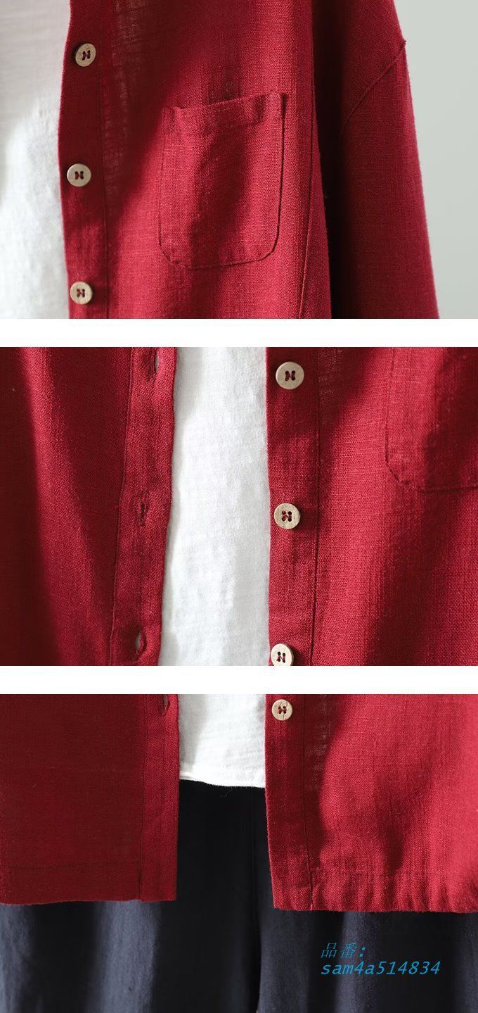 ライトアウター 厚手リネン