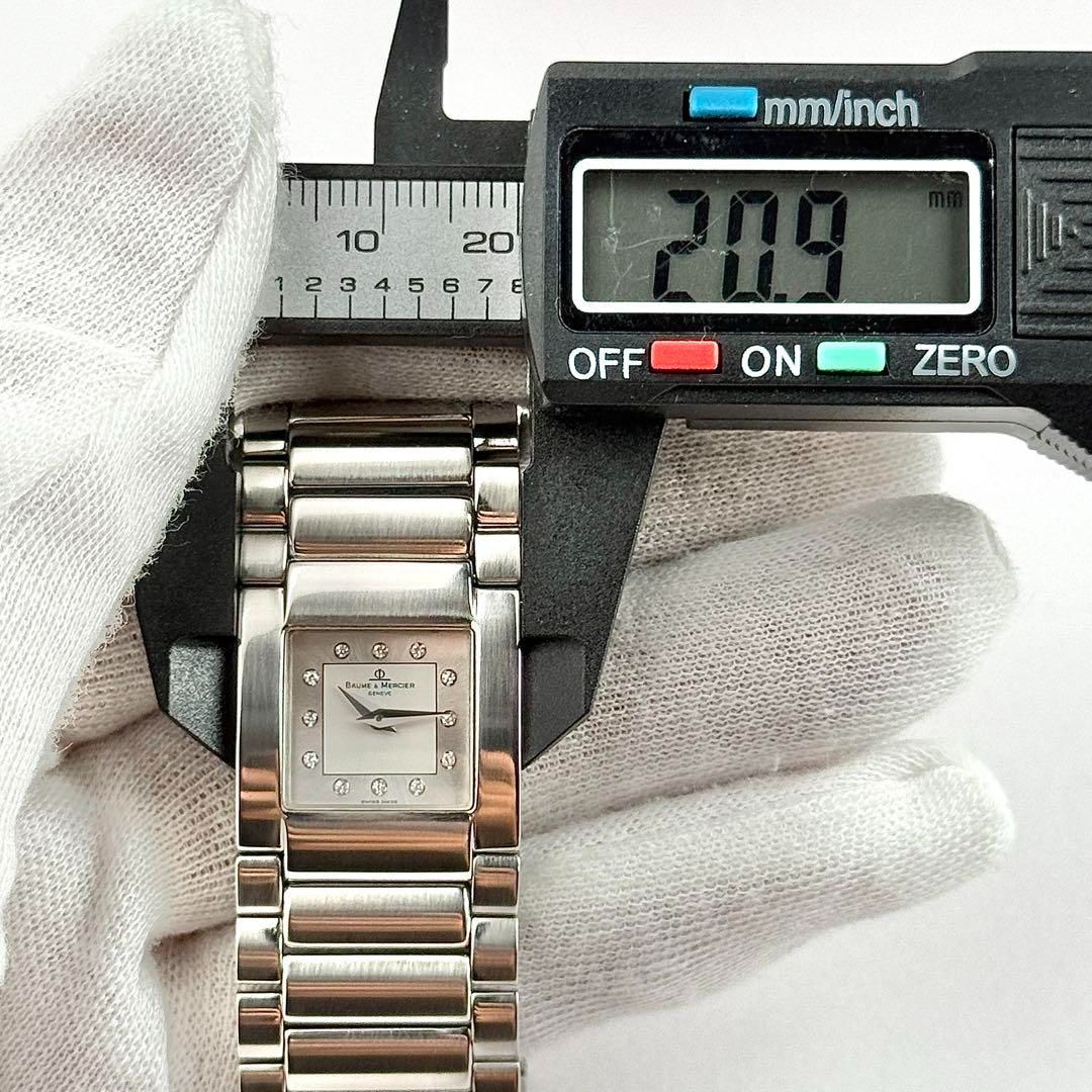 ボーム&メルシエ キャットウォーク 12Pダイヤ 新品電池 レディース