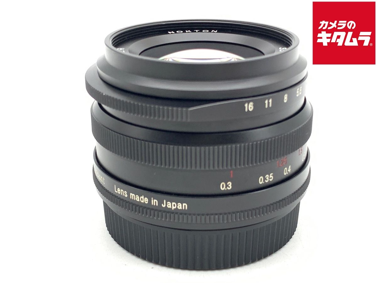 並品 コシナ フォクトレンダー NOKTON 35mm F1.2 Xマウント用