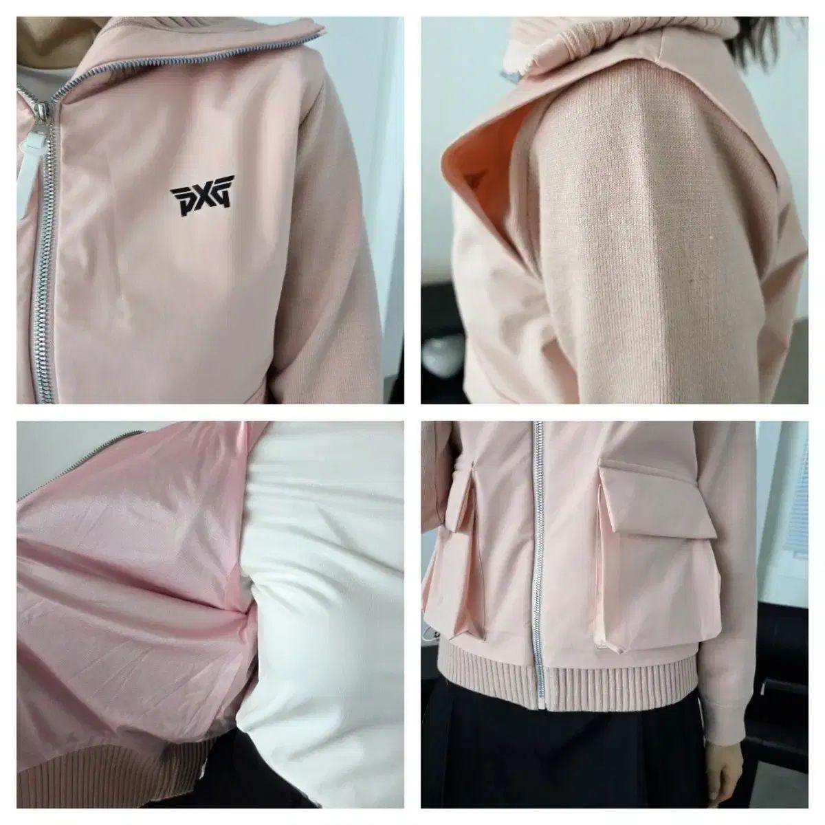 ダウン ジップアップ