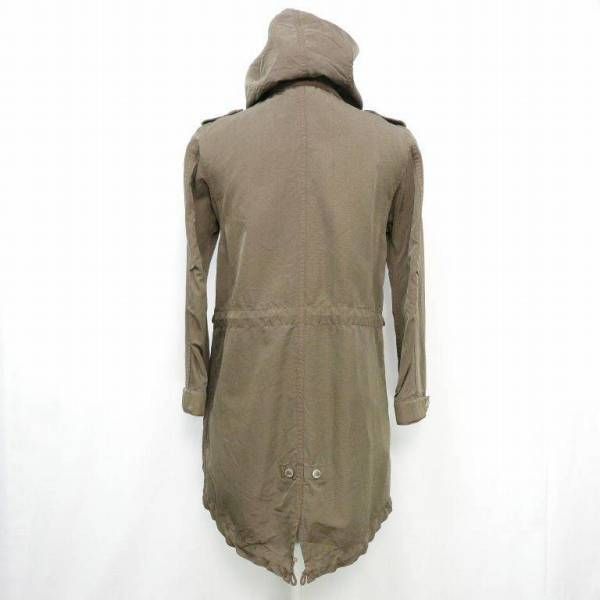 beautiful people キッズシリーズ シルク コットン モッズコート