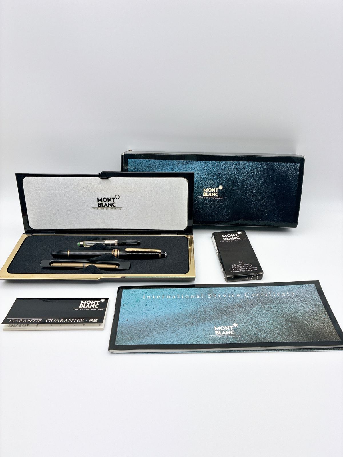 MONTBLANC|モンブラン Meisterstuck|マイスターシュティック 4810 14K|585 万年筆 ブラック|ゴールド MA020