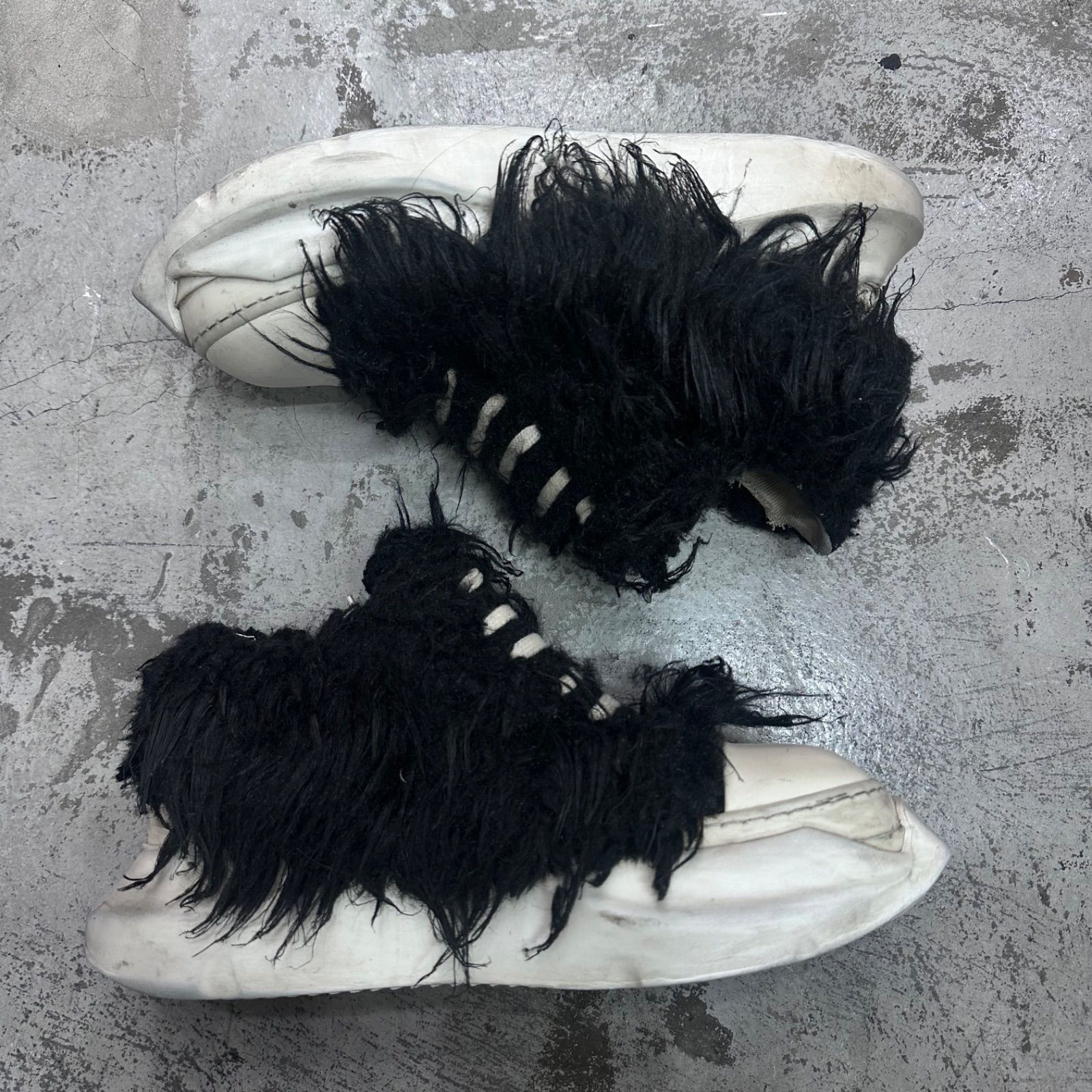 リック JUMBO LACES ABSTRACT LOW SNEAK（scfw2 911 black） | Rick