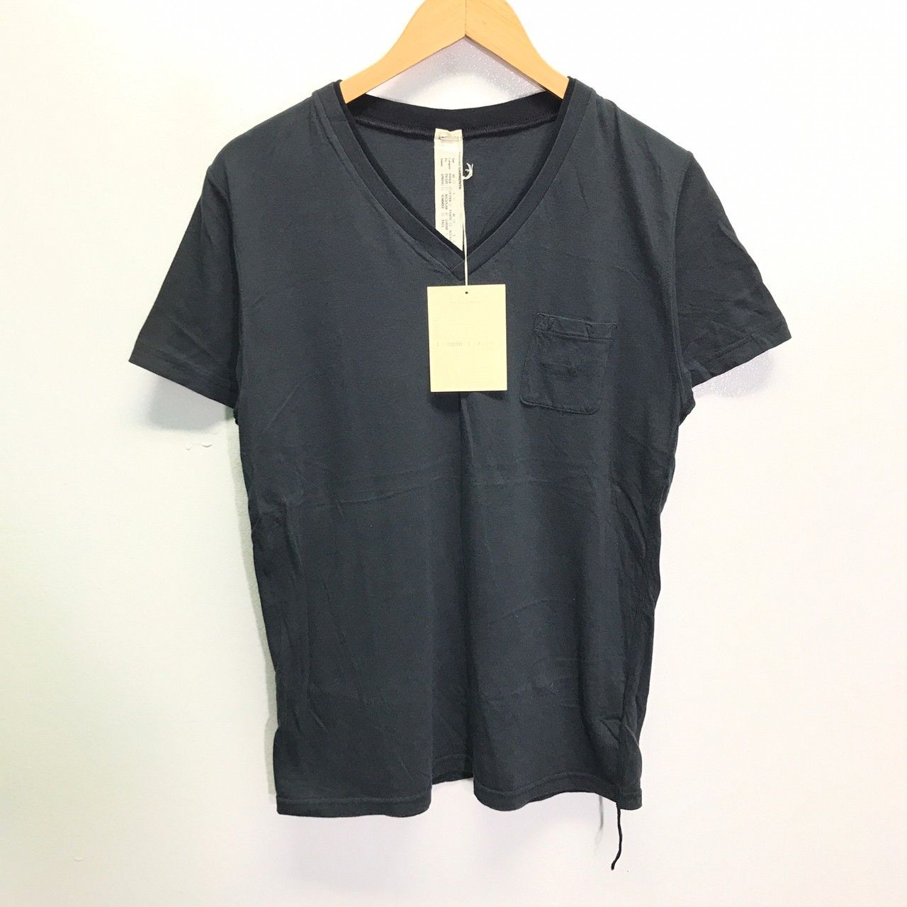 w^)b 新品 FOUND GARMENTS ファウンドガーメンツ Tシャツ ブラック 未