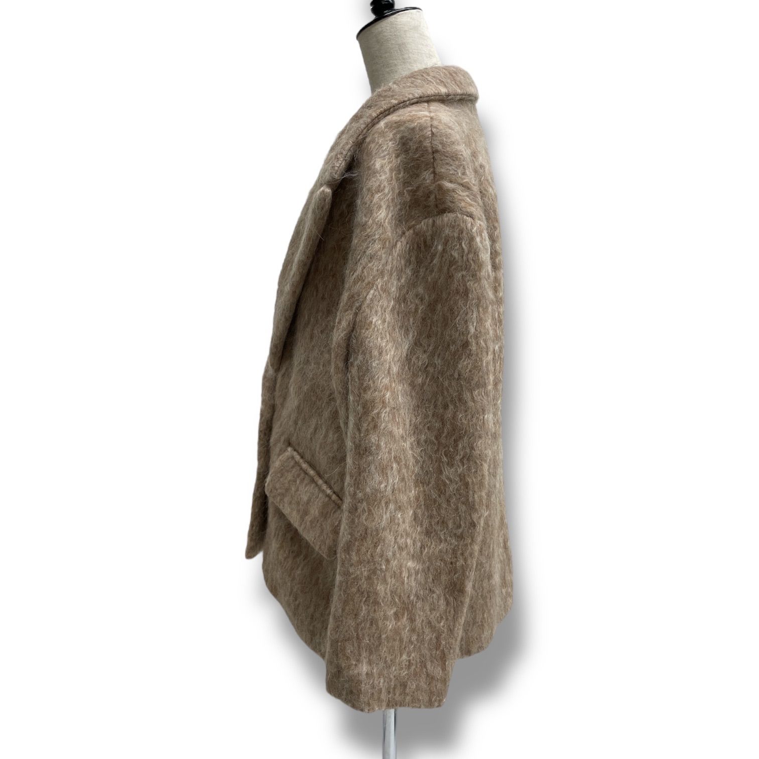 room306 CONTEMPORARY Shaggy Wool Tailored Jacket シャギーウール