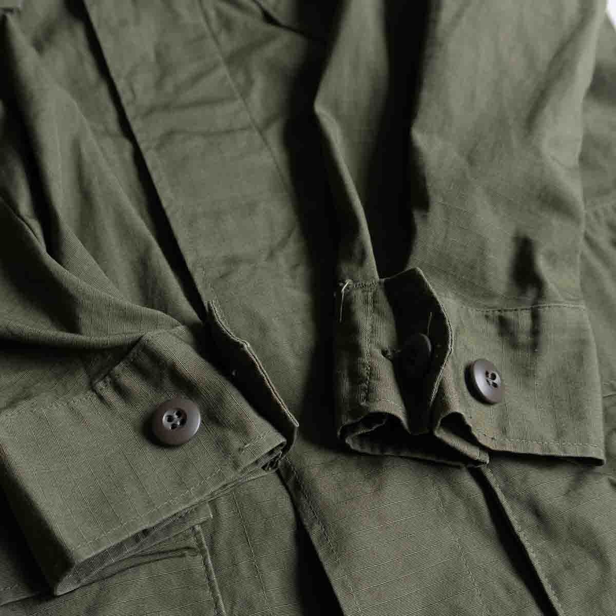 希少 70s ジャングルファティーグ ジャケット 5th US ARMY S-S 70's アメリカ軍 実物 ジャングルファティーグ ジャケット 5th