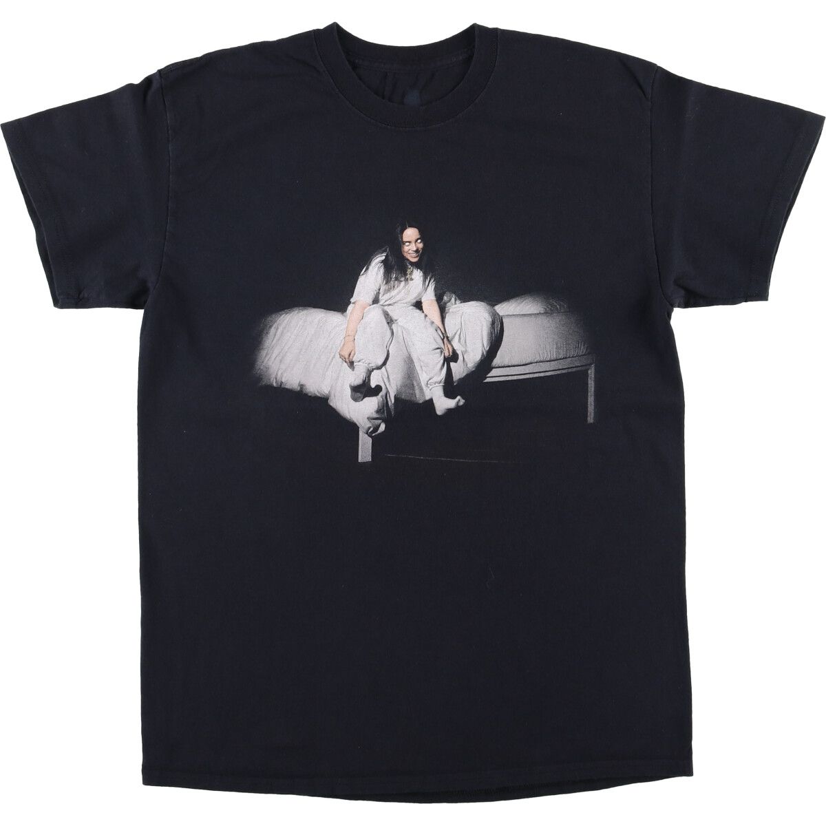 【US古着】　Bilie Eilish ビリーアイリッシュ Tシャツ　バンドT ビリーアイリッシュ ジャケット プリントTシャツ BILLE EILISH
