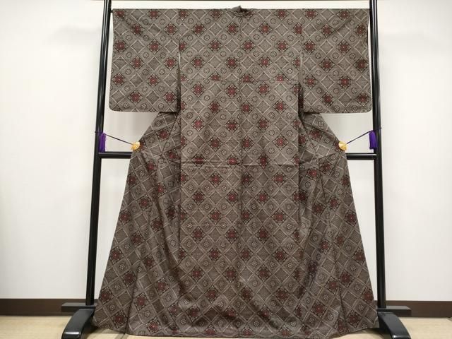 平和屋着物□希少 本場大島紬 龍郷絣 逸品 CYAA2713s5 - メルカリ