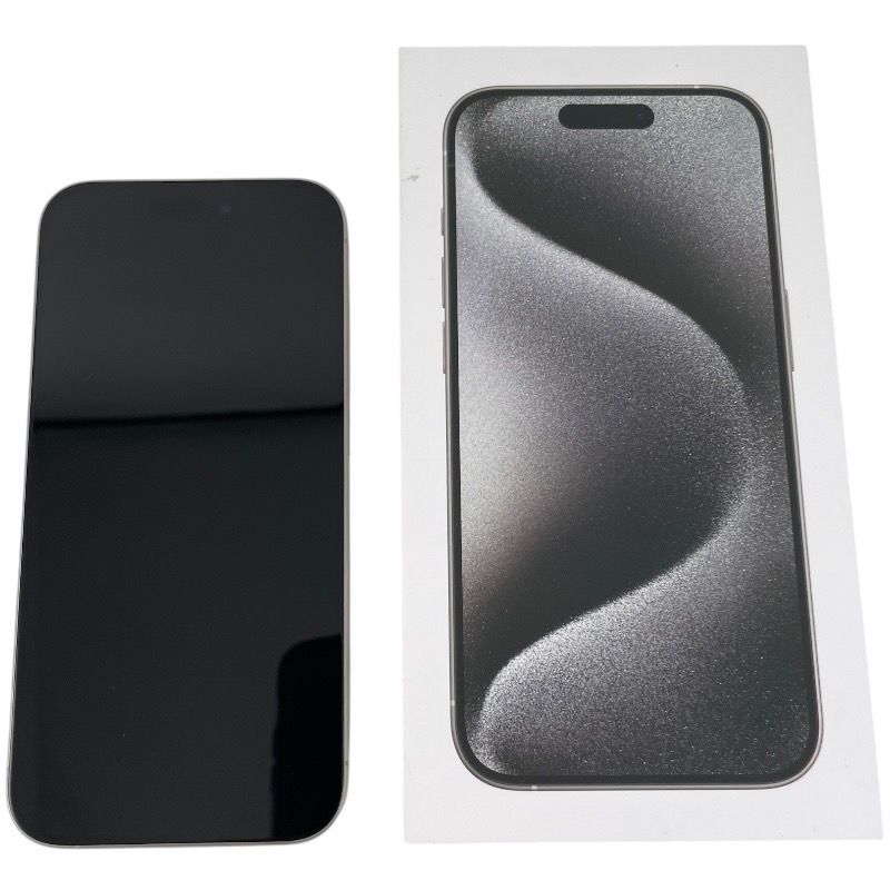 【Apple】アップル iPhone15Pro MTUD3J/A 携帯・スマホアクセサリー ユニセックス 256GB SIMフリー ホワイトチタニウム