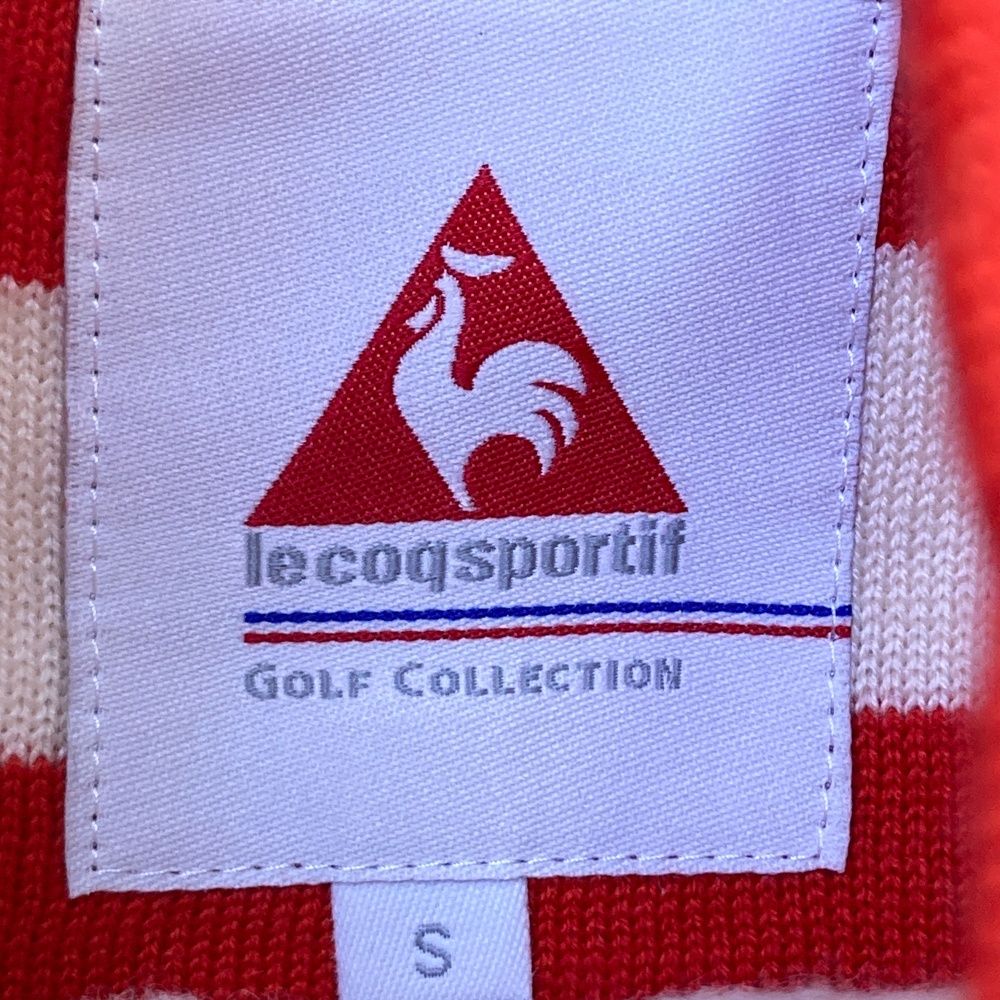 ルコック le coq sportif GOLF 中綿 ジップベスト 白　青　S ルコック le coq sportif GOLF 中綿 ジップベスト 白 青 S サイズ：S