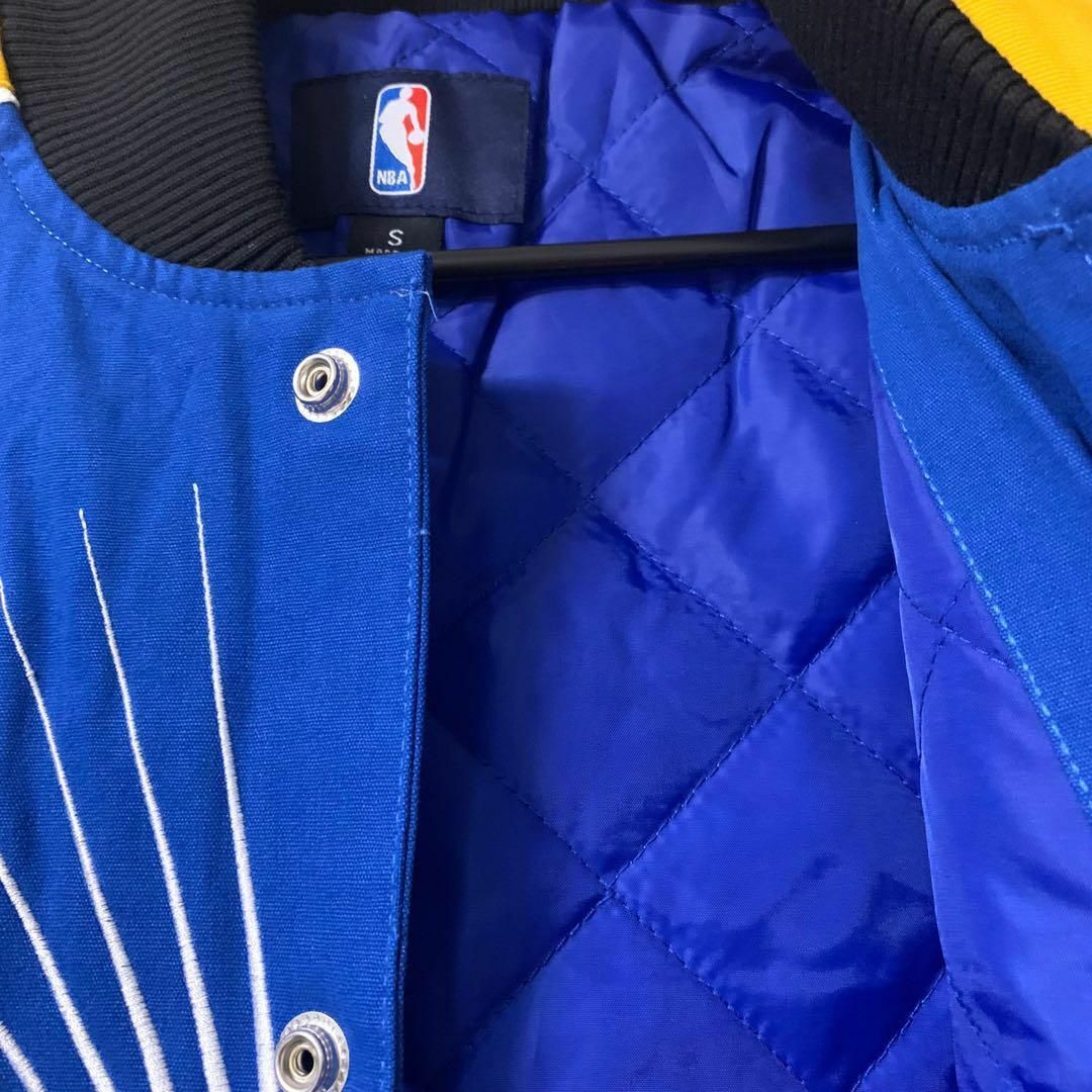 ウォリアーズ バスケ ジャケットアウター メンズ ジャンパー NBA 新品