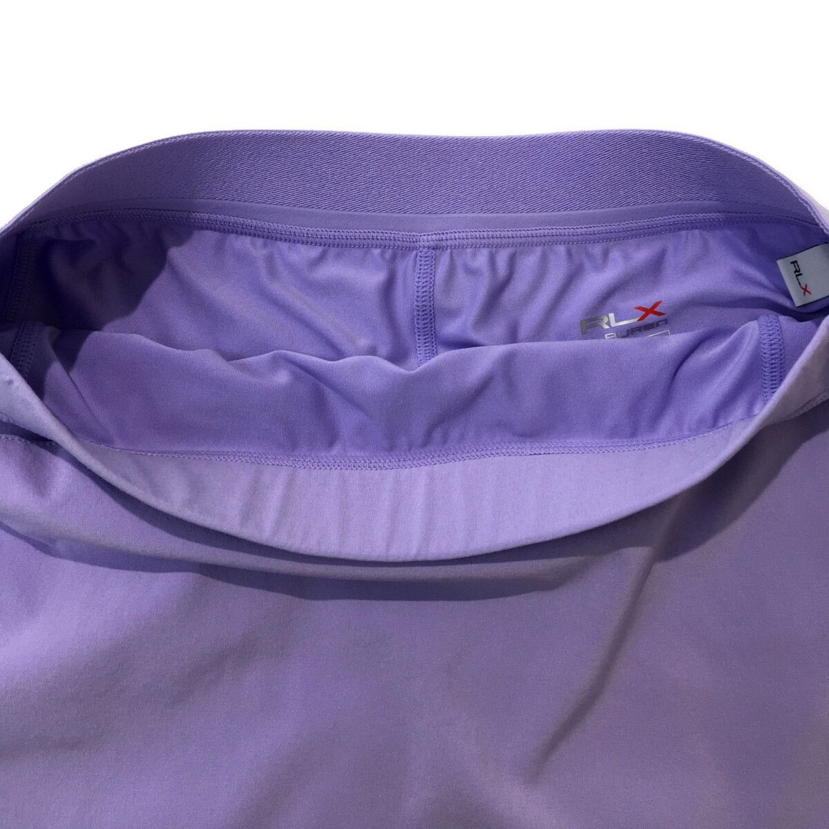 coco 中古 アールエルエックス ラルフローレン RLX RALPH LAUREN レディース スカート XS 紫 薄手 一体型インナーパンツ付 小さい 中古 レディース アールエルエックス ラルフローレン RLX RALPH