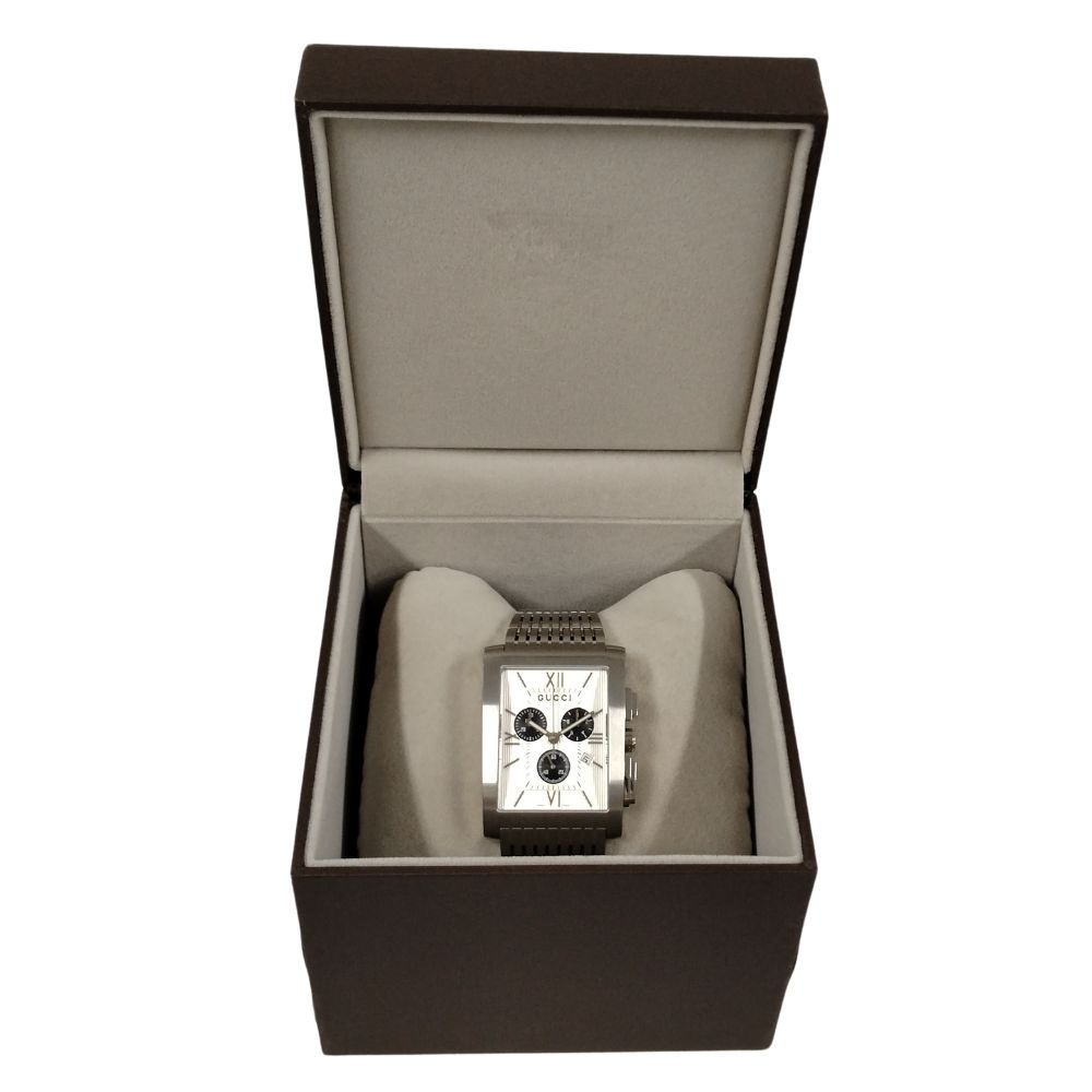 GUCCI グッチ 8600M Gメトロ クロノグラフ クォーツ 稼働品 腕時計