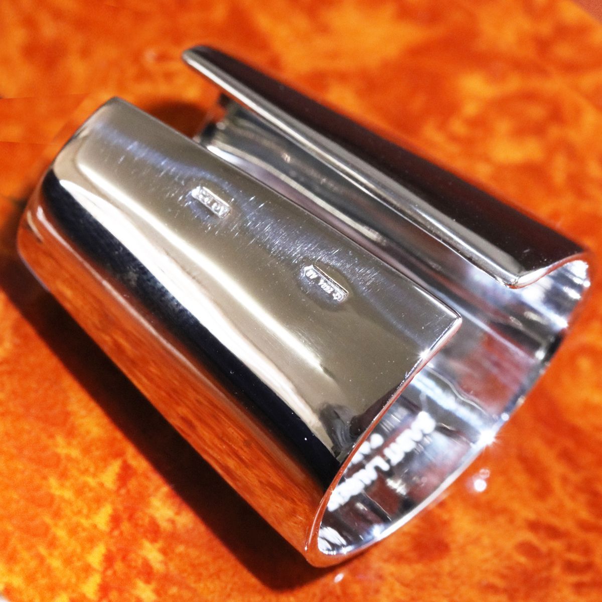 本物 新品同 サンローランパリ 極希少 SV925 銀無垢 スターリング  