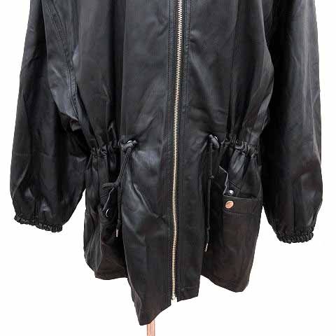 JEANASIS ブラック レザーコート サイズF JEANASIS ブラック レザーコート サイズF - メルカリ