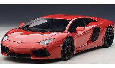 中古】ミニカー 1/18 Lamborghini Aventador LP700-4(レッド/ROSSO