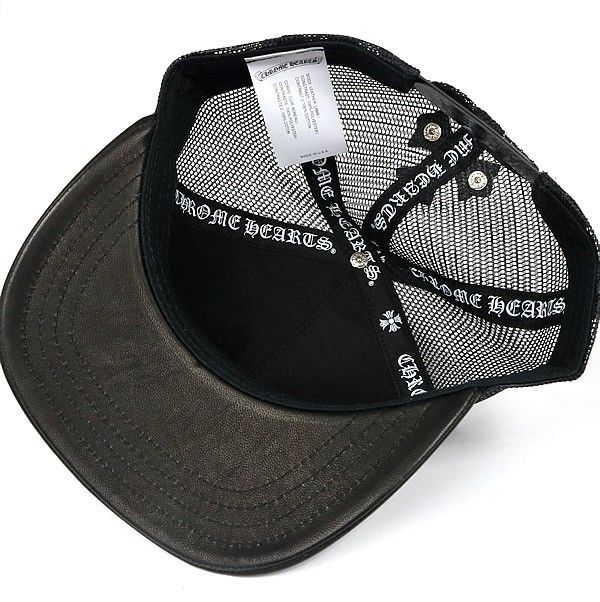カイザーロゼ@プロフ必読さん クロムハーツ キャップ 帽子 黒 正規品 CHROME HEARTS 銀座店 クロムハーツ 新品 SALE フルセメタリークロス