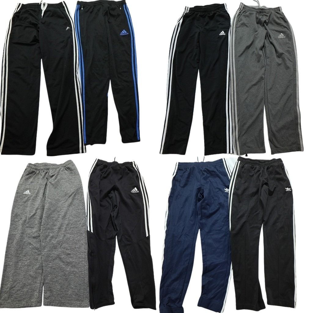 古着卸 まとめ売り アディダス adidas ジャージ パンツ 8枚