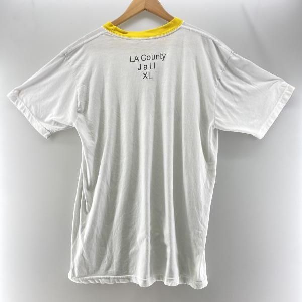 90-00s LA COUNTY JAIL プリズナー Tシャツ ホワイト XL 24