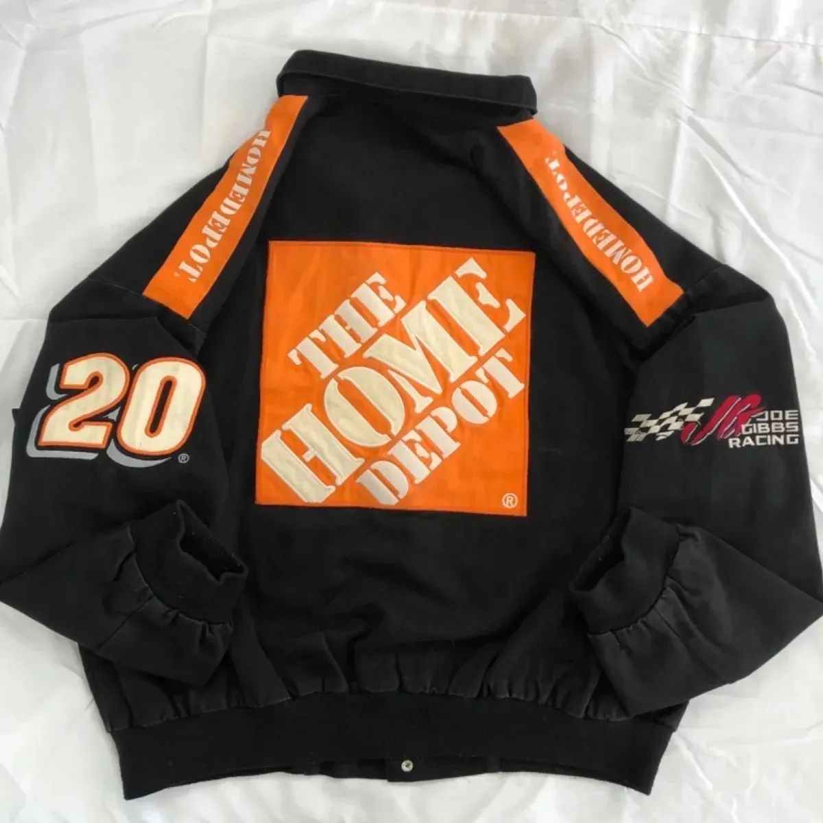 HASE レーシングジャケット コカコーラ ホームデポ グッドイヤー 黒 XL 