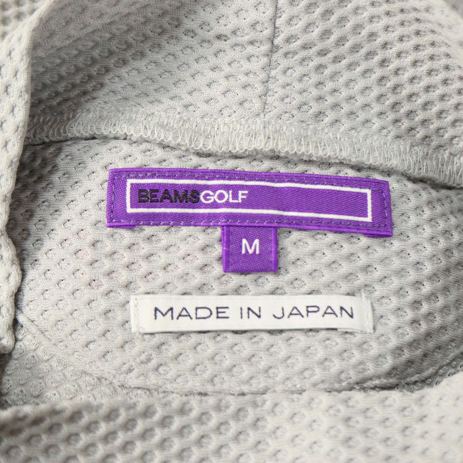 【美品 22SS】 BEAMS GOLF ビームス ゴルフ 春夏★ 半袖 タラッティ プラスリッチ モックネック シャツ Sz.M メンズ 緑 美品 22SS】 BEAMS GOLF ビームス ゴルフ 春夏☆ 半袖
