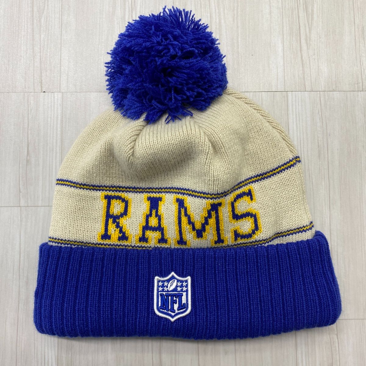 NEWERA ニューエラ NFL 公式 ニット帽 LA Rams ロサンゼルス ラムズ