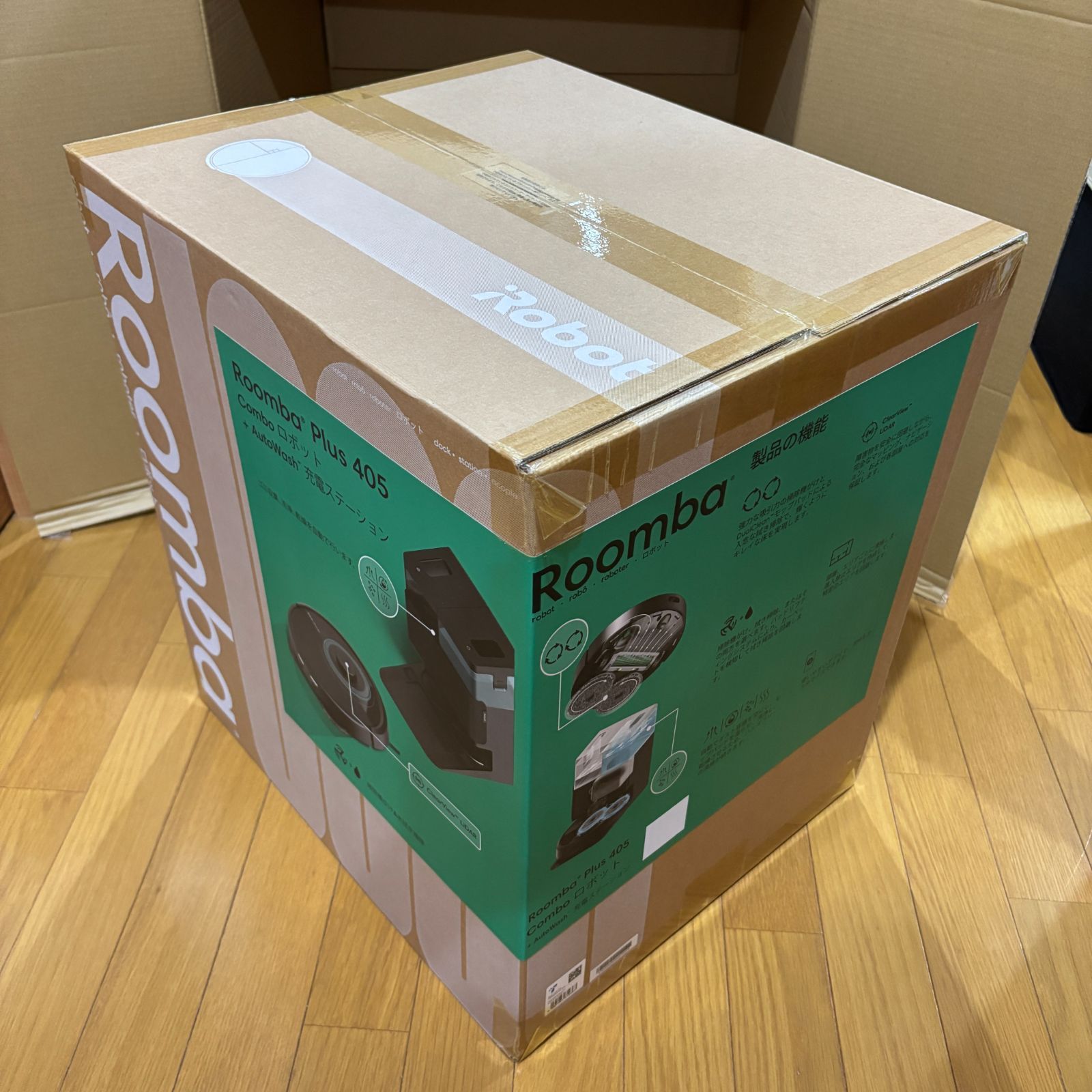 アイロボット掃除機 「ルンバ」Plus 405 Combo＋充電ステーション Roomba Plus 405 Combo ロボット + AutoWash 充電ステーション