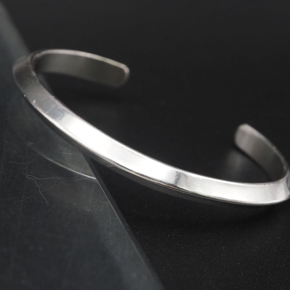 G908 HRM ハリウッドランチマーケット SILVER925刻印 バングル デザイン シルバー 腕輪 HOLLYWOOD RANCH MARKET