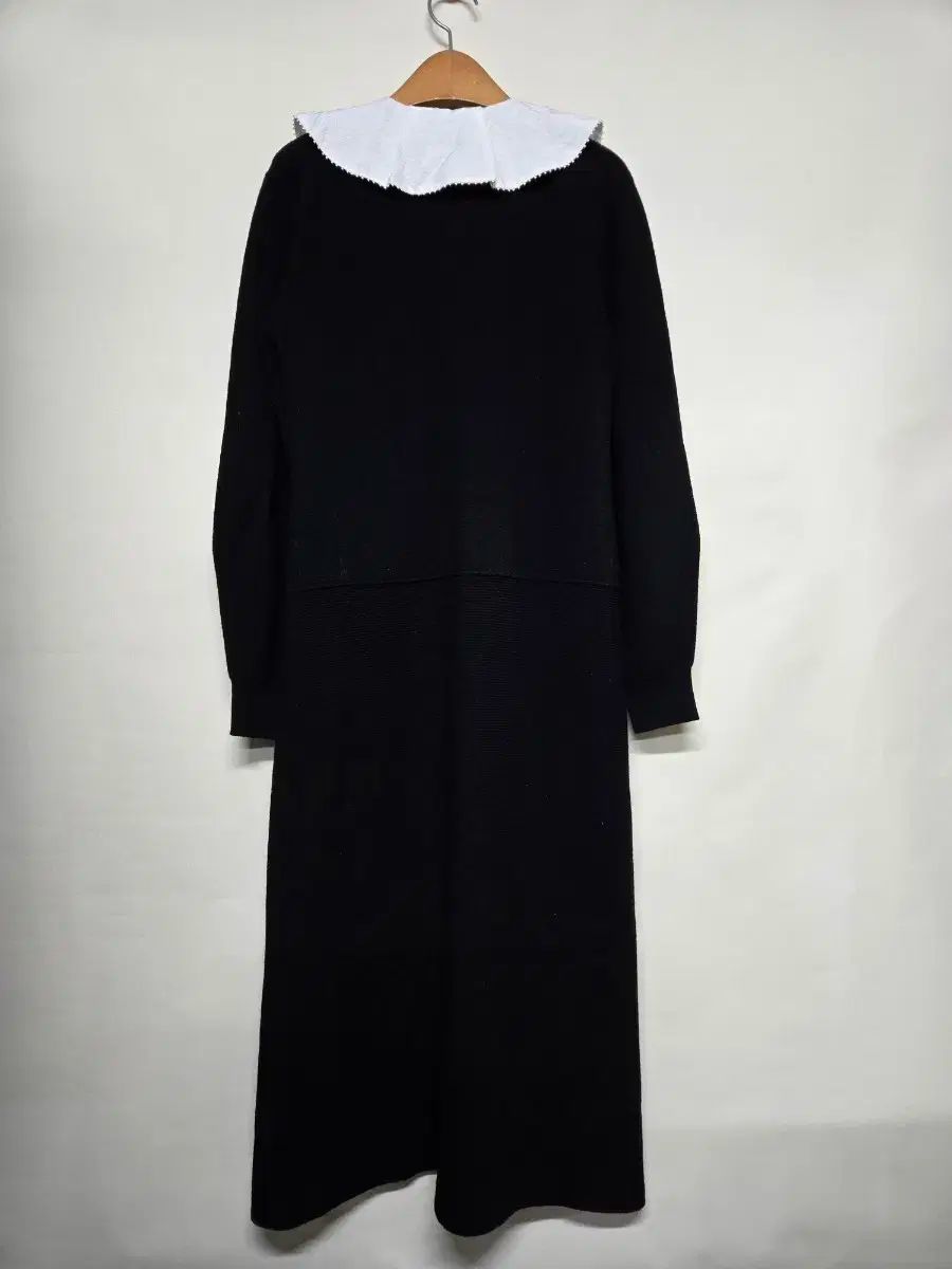 イッミシャ ブラック ロング ニット ロング ワンピース 82-88-160 NICORILABO_COM