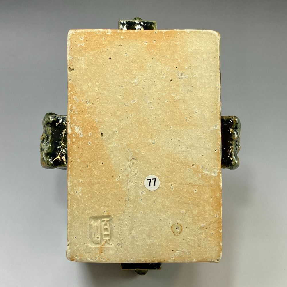 熊倉順吉 作 【 像 】 『 前衛陶芸家集団 走泥社 』 陶磁器 _ 置物