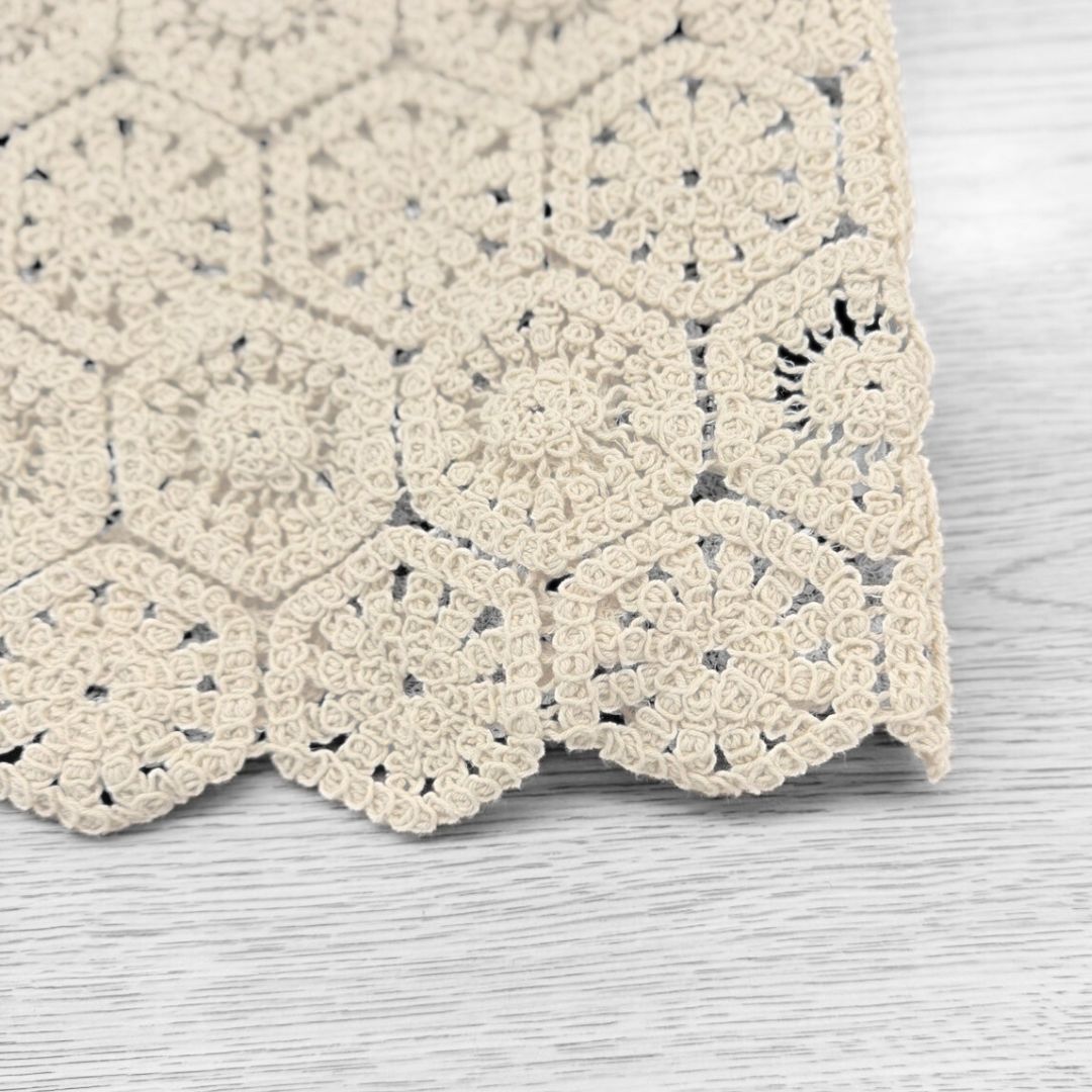 CAWAII FRENCH PAVÉ トップス ニット レース編み ベージュ