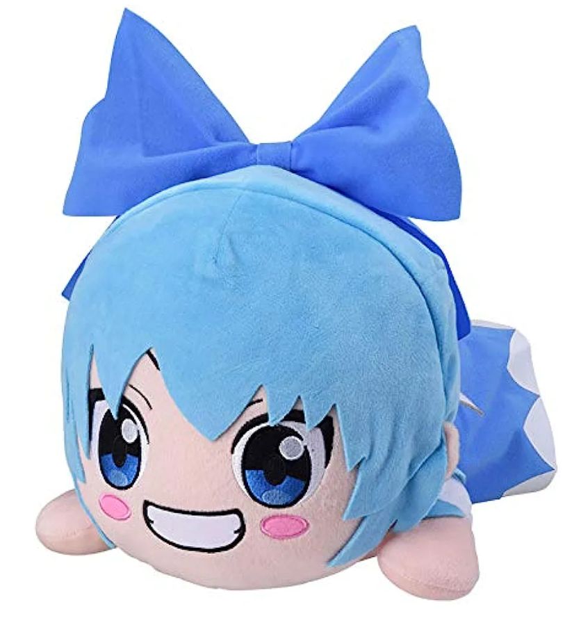 中古品】東方Projectメガジャンボ寝そべりぬいぐるみ チルノ