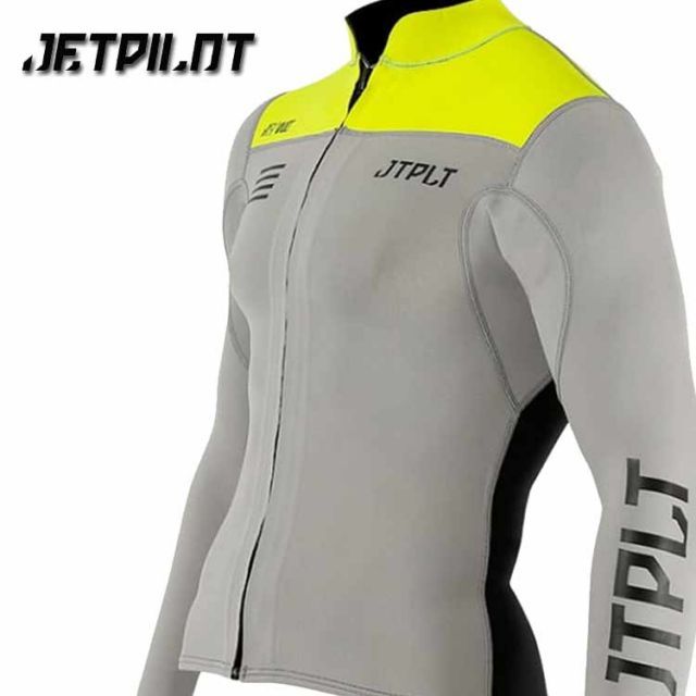 【JETPILOT/ジェットパイロット】JA22156 RX VAULT RACE JACKET GRYYELBLK  ウェットスーツ メンズ タッパー PWC