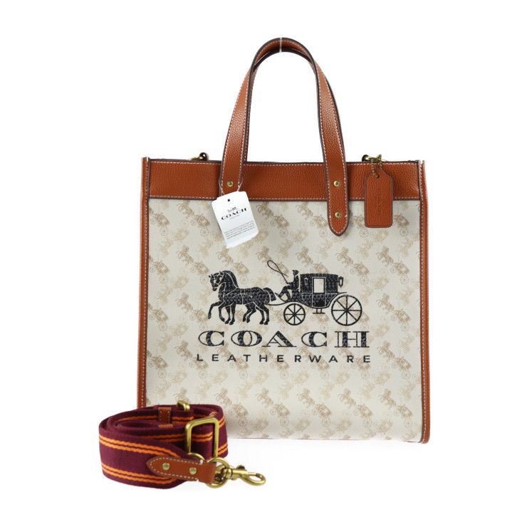 COACH コーチ フィールド トート ウィズ ホース アンド キャリッジ