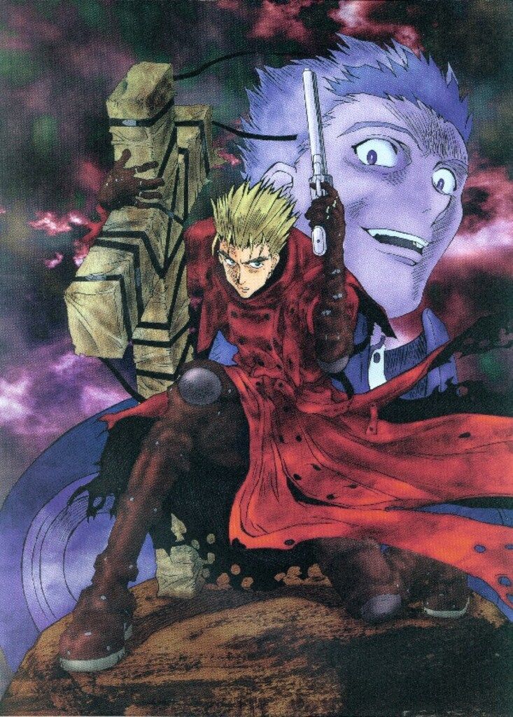 TRIGUN ART BOOK 初版 帯付き 漫画 徳間書店 TRIGUN ART BOOK (帯付)