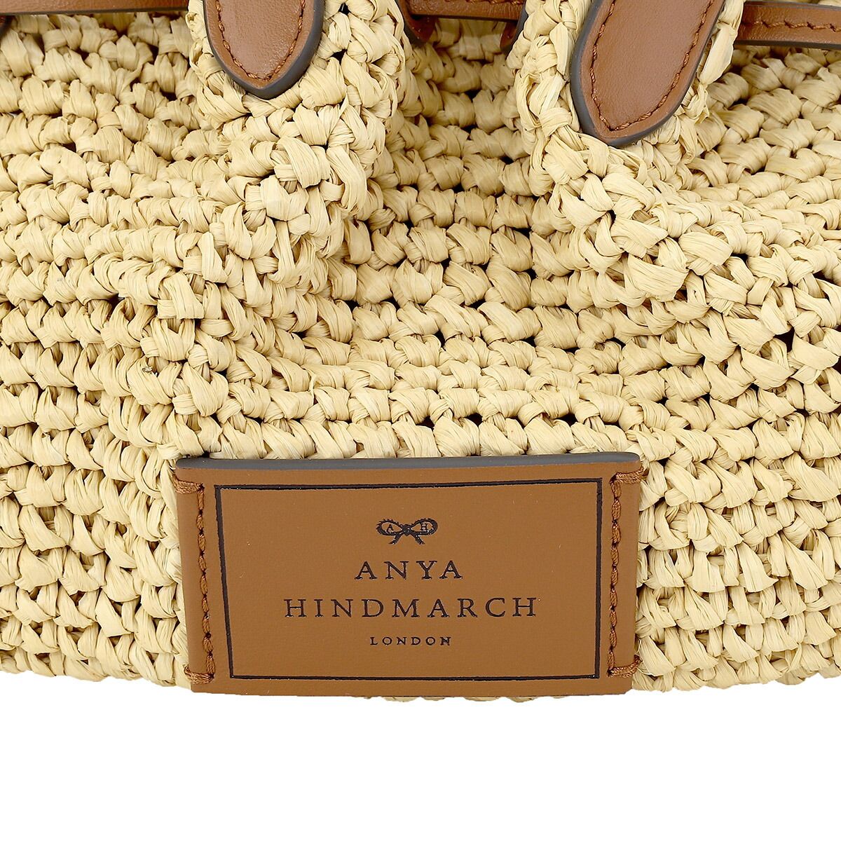 ANNA HINDMARCH】アニヤ・ハインドマーチ ラフィア ショルダー