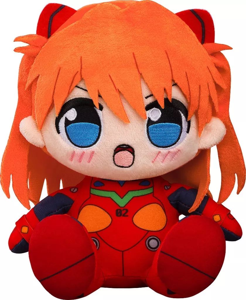 中古】ぬいぐるみ 式波・アスカ・ラングレー くりぱん ぬいぐるみ