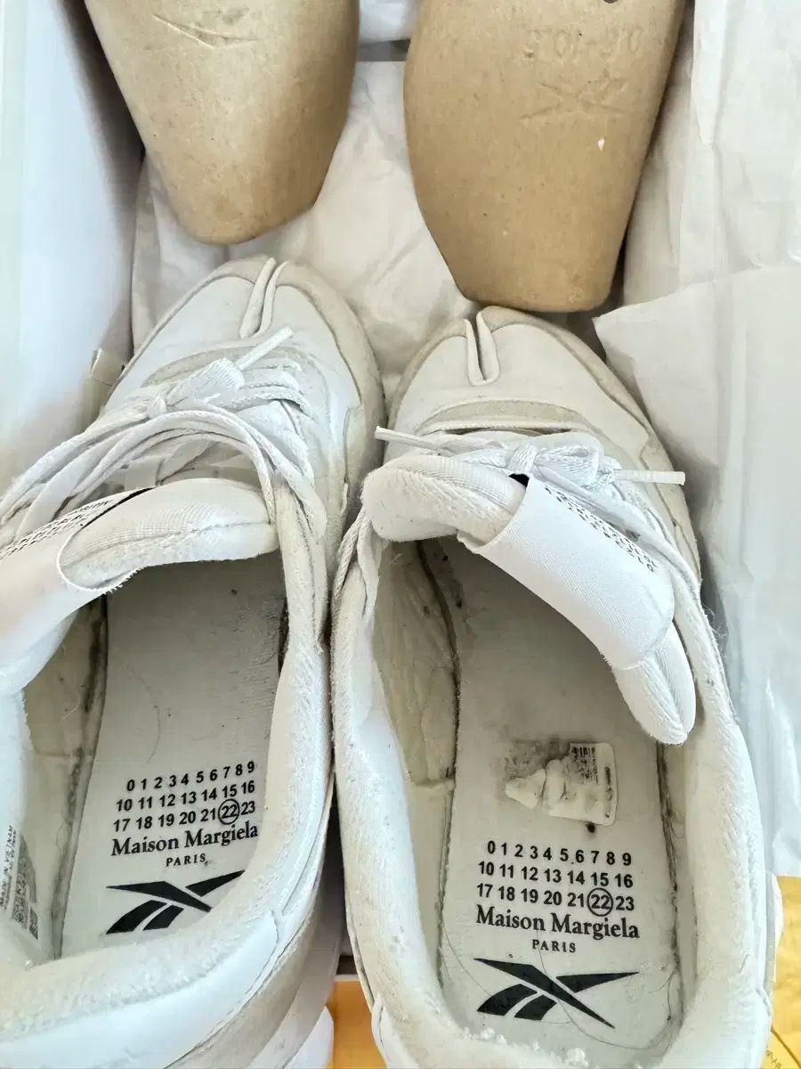 大正(株) マルジェラ×リーボック　足袋スニーカー/ベージュ 中古・古着通販】Maison Margiela (メゾンマルジェラ) REEBOK