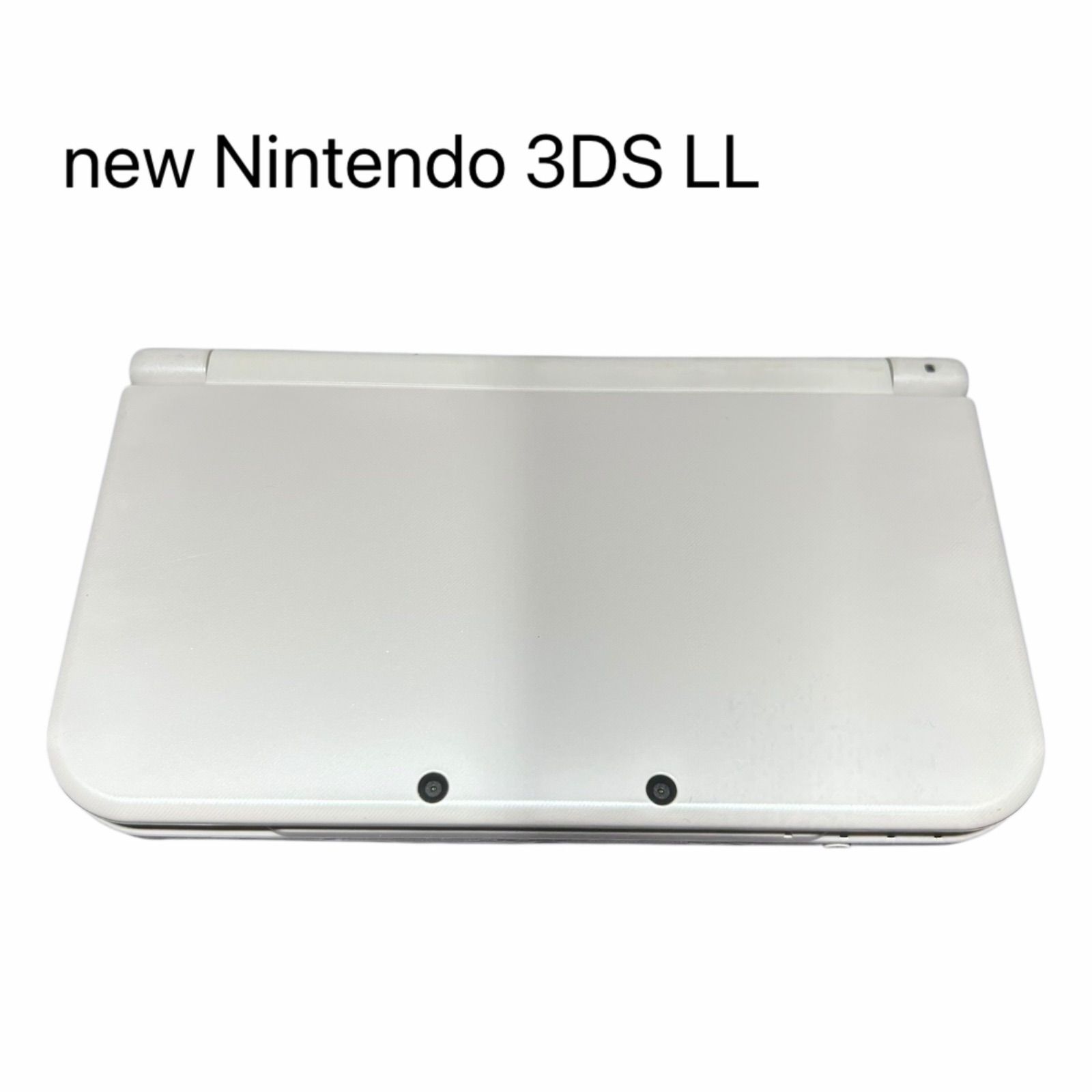 Nintendo new 3DS LL 本体 RED-001 ホワイト ゲーム機