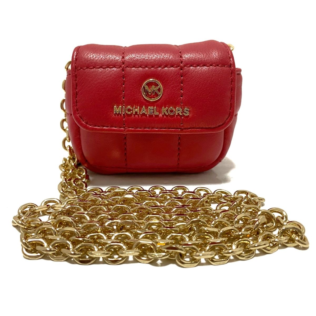 MICHAEL KORS(マイケルコース) ショルダーバッグ美品 - レッド