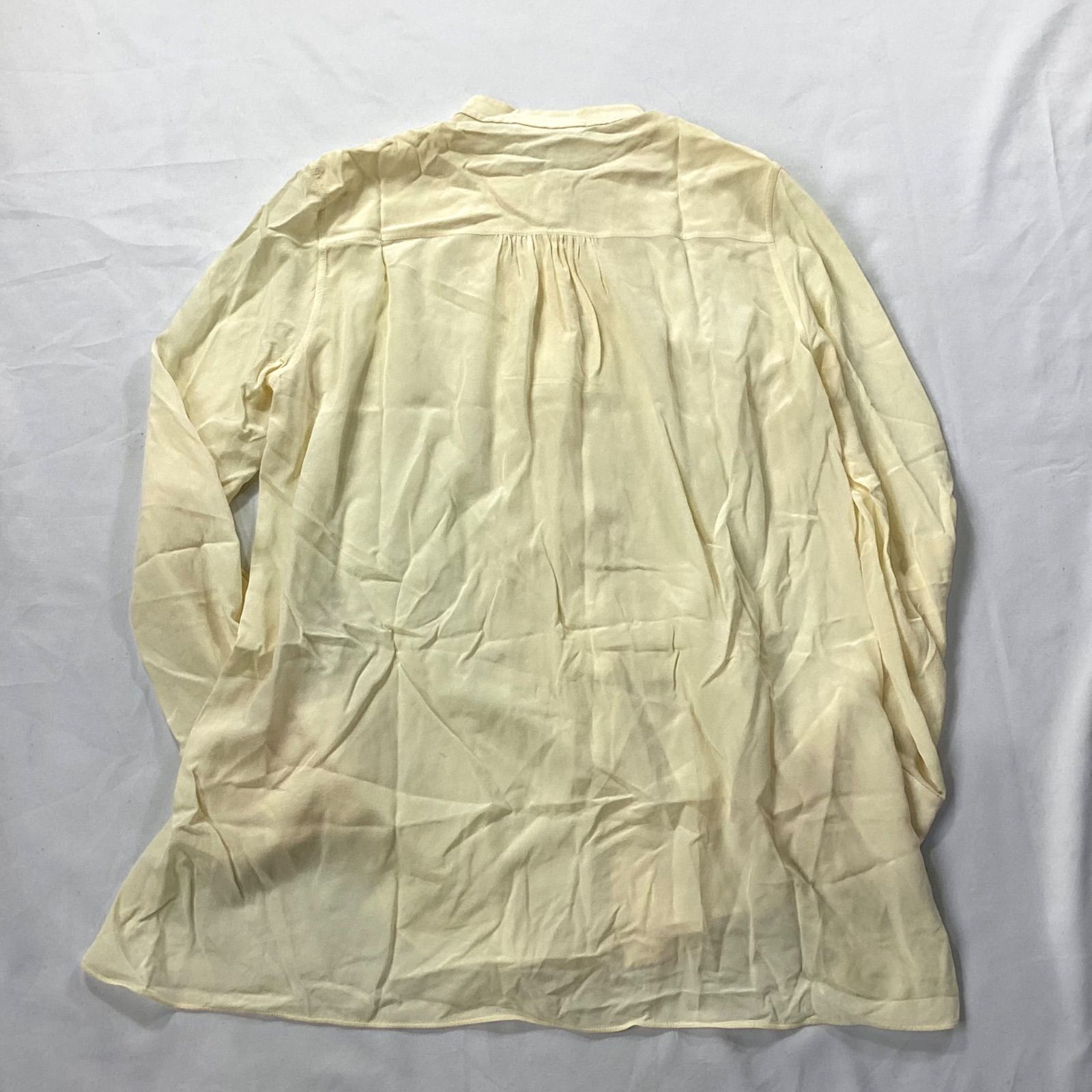 Chloe クロエ シルク100％ トップス ブラウス ボウタイ付きデザイン  