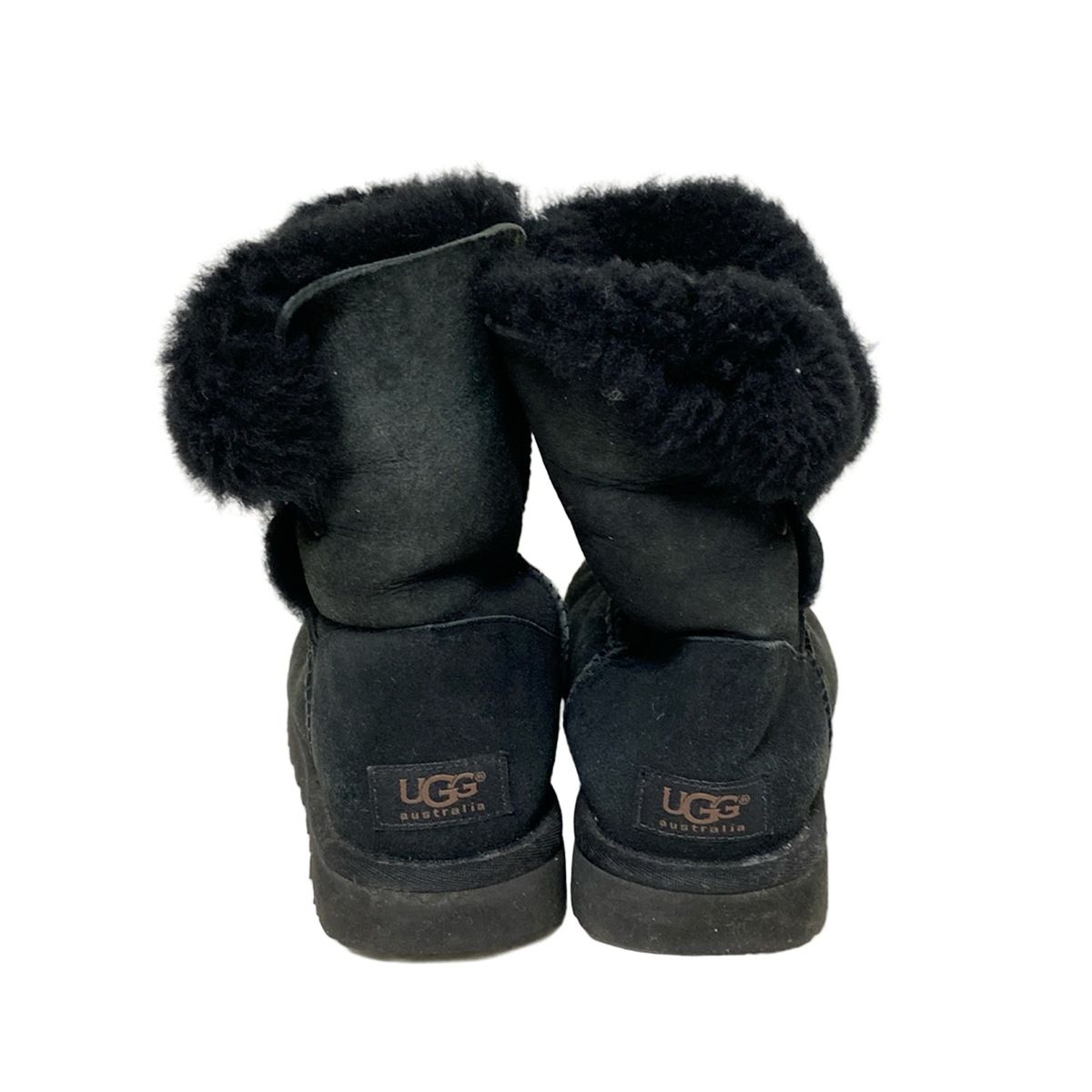 UGG(アグ) ショートブーツ 24 レディース ベイリーボタン 5803