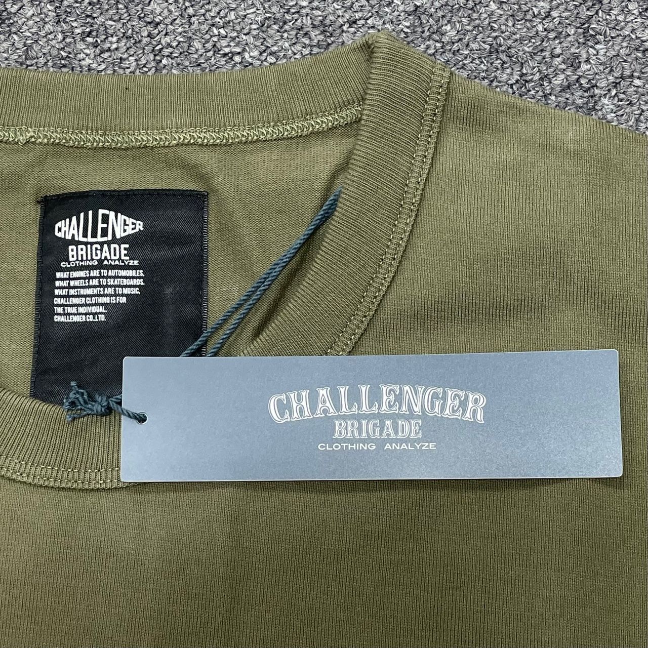 定価14300円 新品 CHALLENGER 23SS Q/S ARMY FOOTBALL TEE アーミー